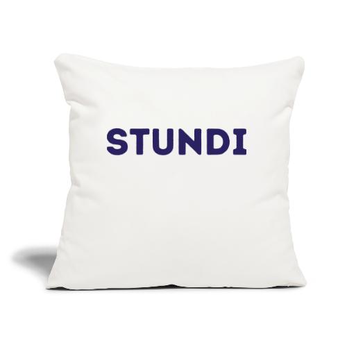 Conny Stundi Blau edit - Sofakissen mit Füllung 45 x 45 cm