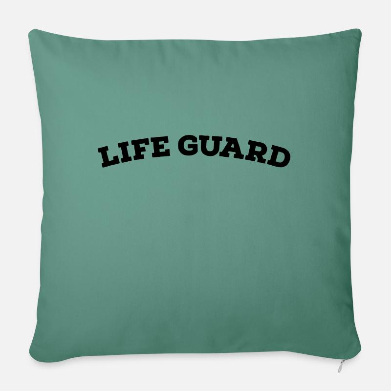 LIFEGUARD - Sofakissen mit Füllung 45 x 45 cm - Tanngrün
