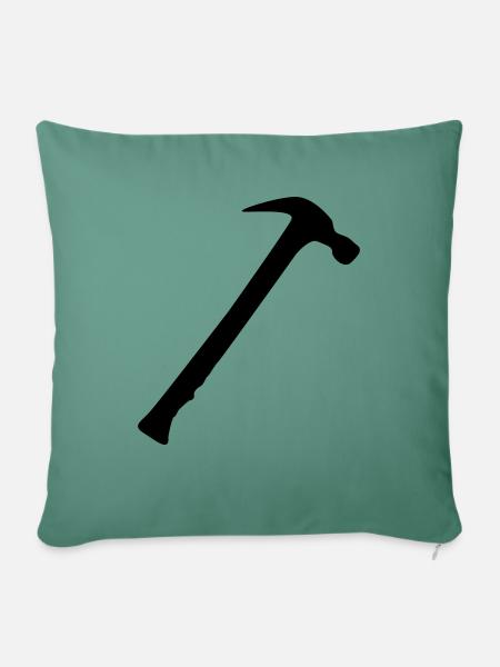 hammer - Sofakissen mit Füllung 45 x 45 cm - Tanngrün