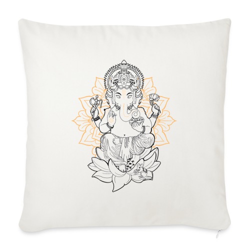 Ganesha - Cuscino da divano 45 x 45 cm con riempimento