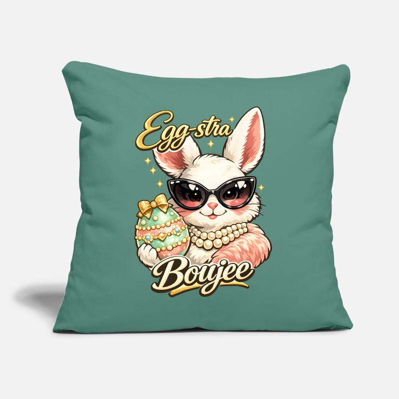 Eggstra Boujee Easter Bunny Easter Sofa pillow with filling 45cm x 45cm