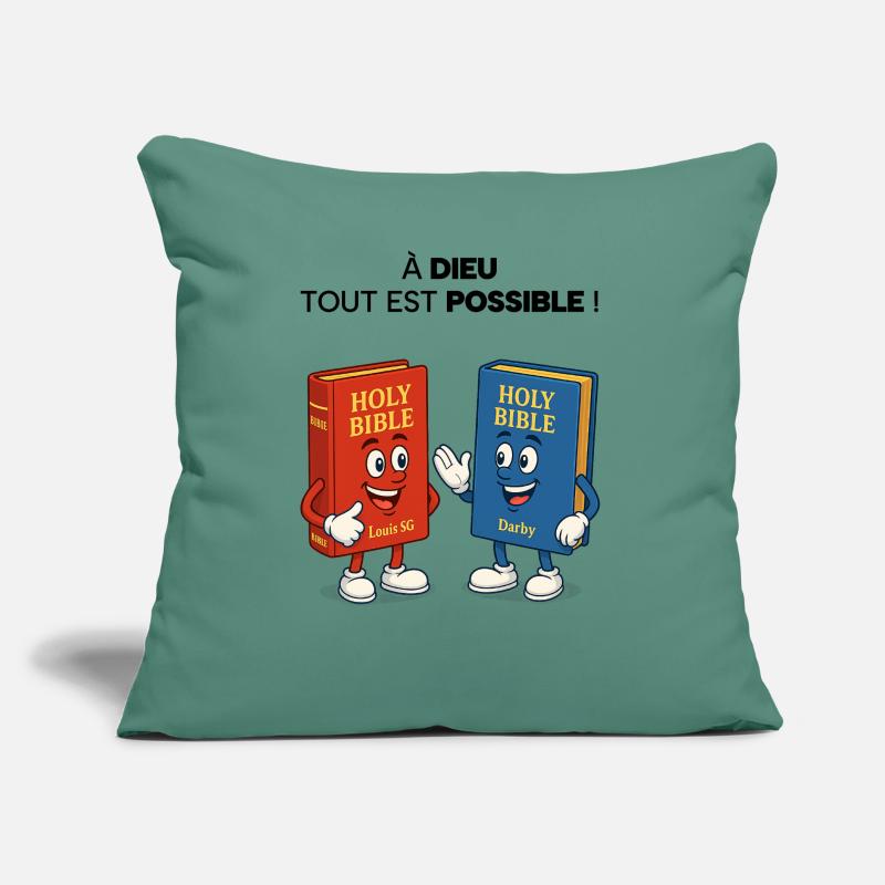 Bible T-Shirt Sofa pillow with filling 45cm x 45cm