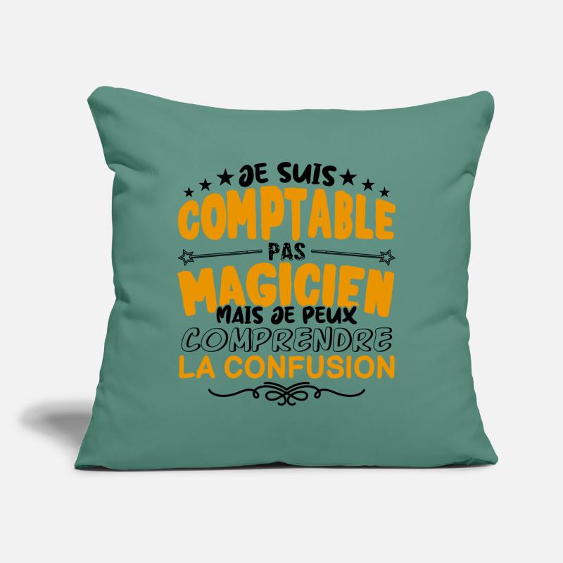 Comptable pas Magicien | le Meilleur Comptable ca Coussin et housse de 45 x 45 cm