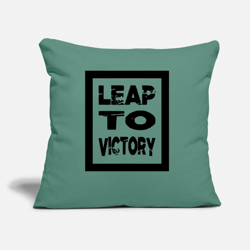 gift idea geek funny ski jumping thrill statement Sofakissen mit Füllung 45 x 45 cm