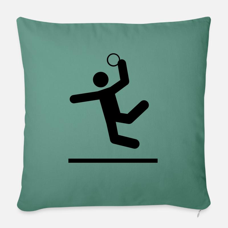 Handball - Sofakissen mit Füllung 45 x 45 cm - Tanngrün