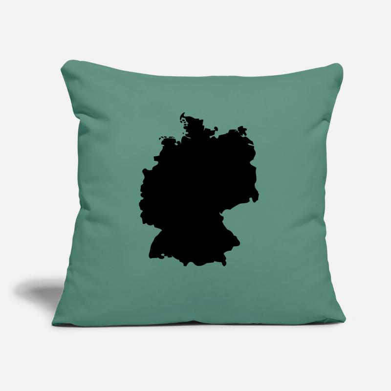 Germany, outlined, shade, outline, Germany, Sofa pillow with filling 45cm x 45cm
