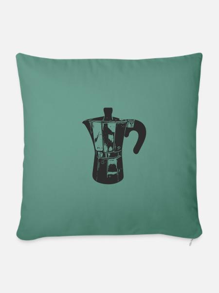Moka Express - Sofakissen mit Füllung 45 x 45 cm - Tanngrün