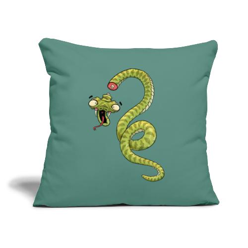 Wąż - bez głowy - Poduszka na kanapę z wkładem 45 x 45 cm