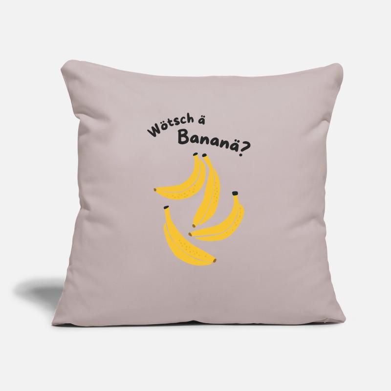 Wötsch ä Bananä? Sofakissen mit Füllung 45 x 45 cm