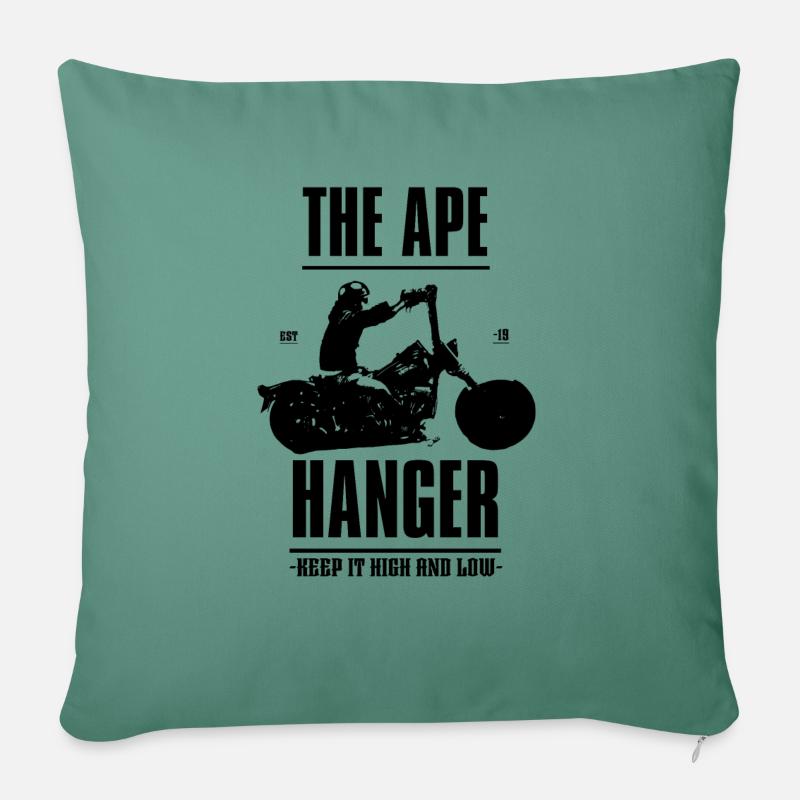 MC - Coussin et housse de 45 x 45 cm - vert sapin