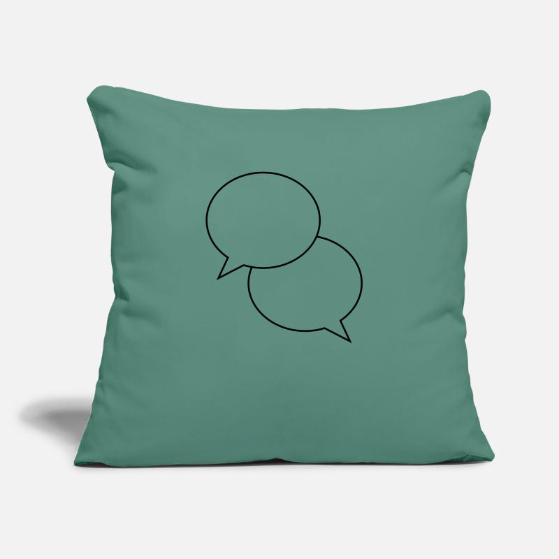 bubbles design Sofa pillow with filling 45cm x 45cm