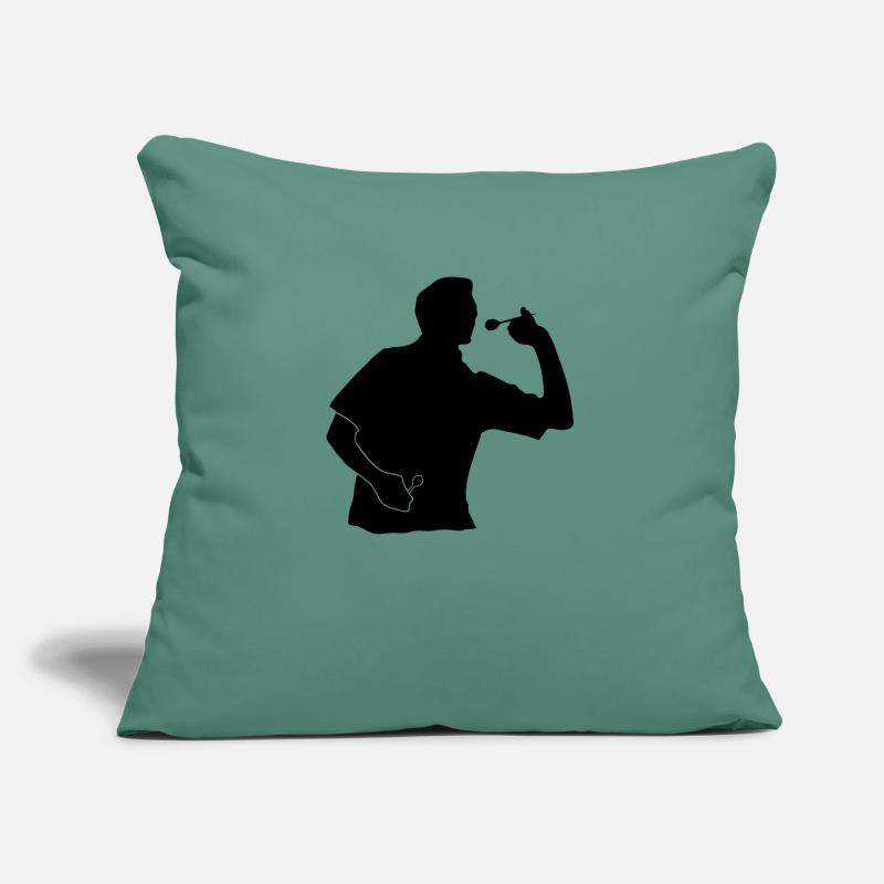 De fléchettes Coussin et housse de 45 x 45 cm