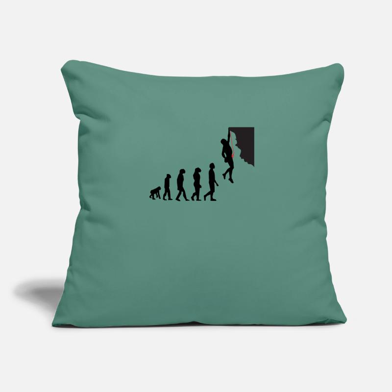 Évolution escalade Coussin et housse de 45 x 45 cm