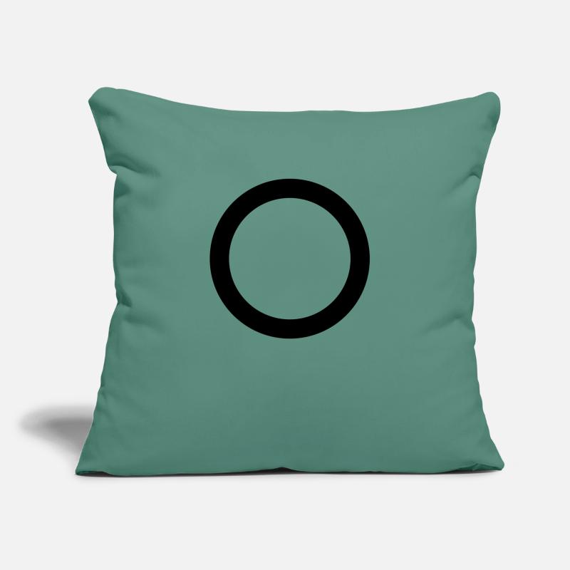 Circle icon Sofa pillow with filling 45cm x 45cm