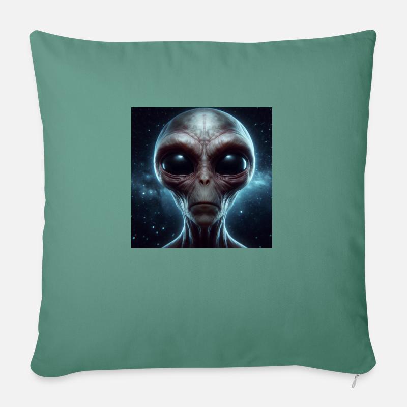 Astronomie - Sofakissen mit Füllung 45 x 45 cm - Tanngrün