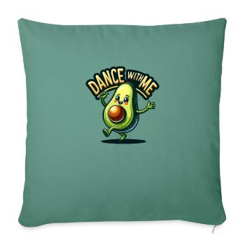 Tanz mit mir Avocado - Sofakissen mit Füllung 45 x 45 cm - Tanngrün - Vorne