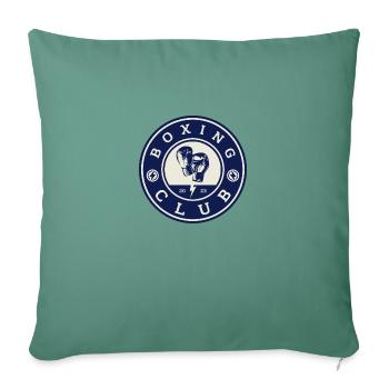 BOXING CLUB GLOVES - Sofa pillow with filling 45cm x 45cm - cypress green - Front