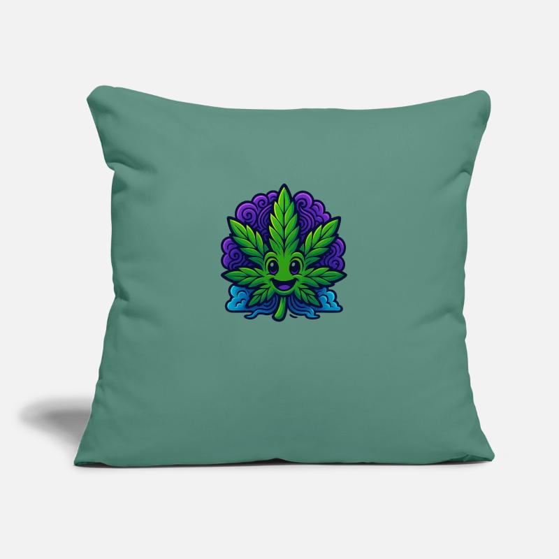 Canabliss Sofakissen mit Füllung 45 x 45 cm