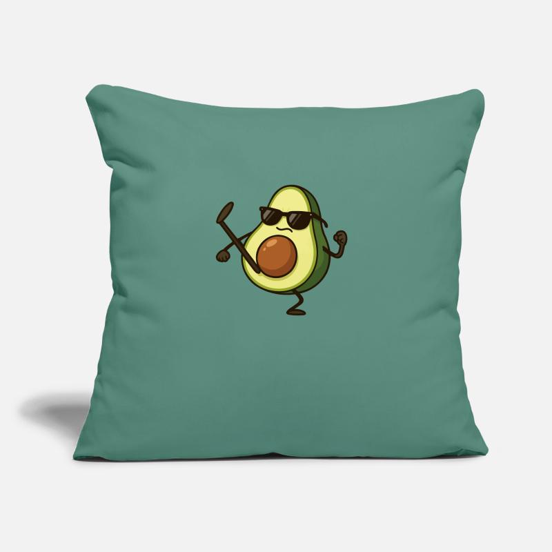 avocado karate Sofakissen mit Füllung 45 x 45 cm