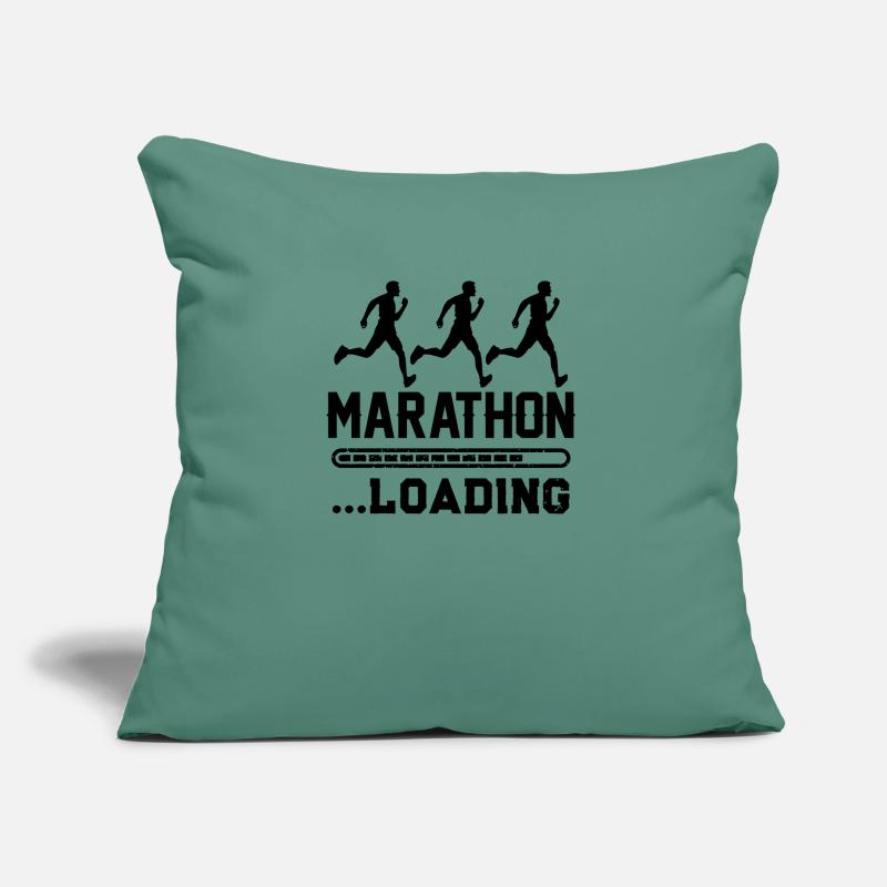 marathon loading 1 Sofakissen mit Füllung 45 x 45 cm