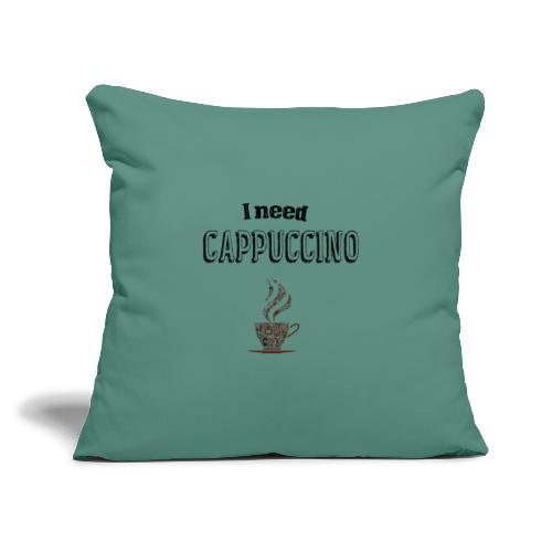 T-shirt accessoires café cappucino homme femme - Coussin et housse de 45 x 45 cm