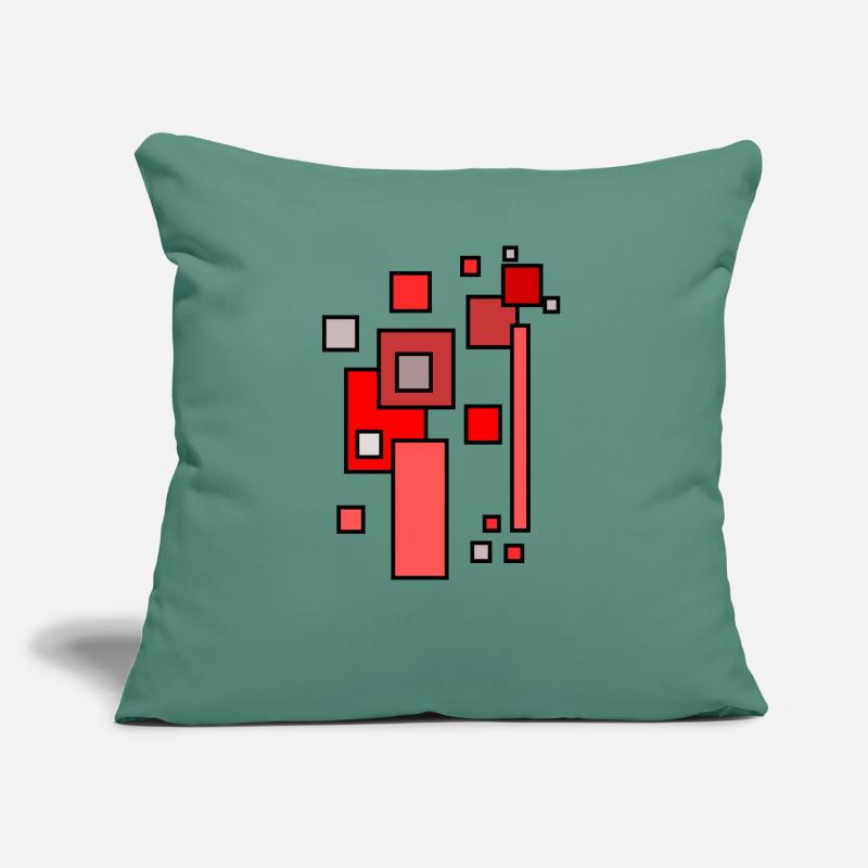 Modèle d’architecture des blocs de construction 2 Coussin et housse de 45 x 45 cm