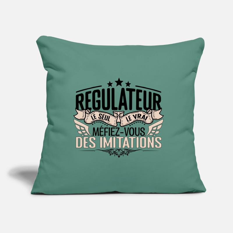 Régulateur cadeau Régulateur le vrai Régulateur Coussin et housse de 45 x 45 cm
