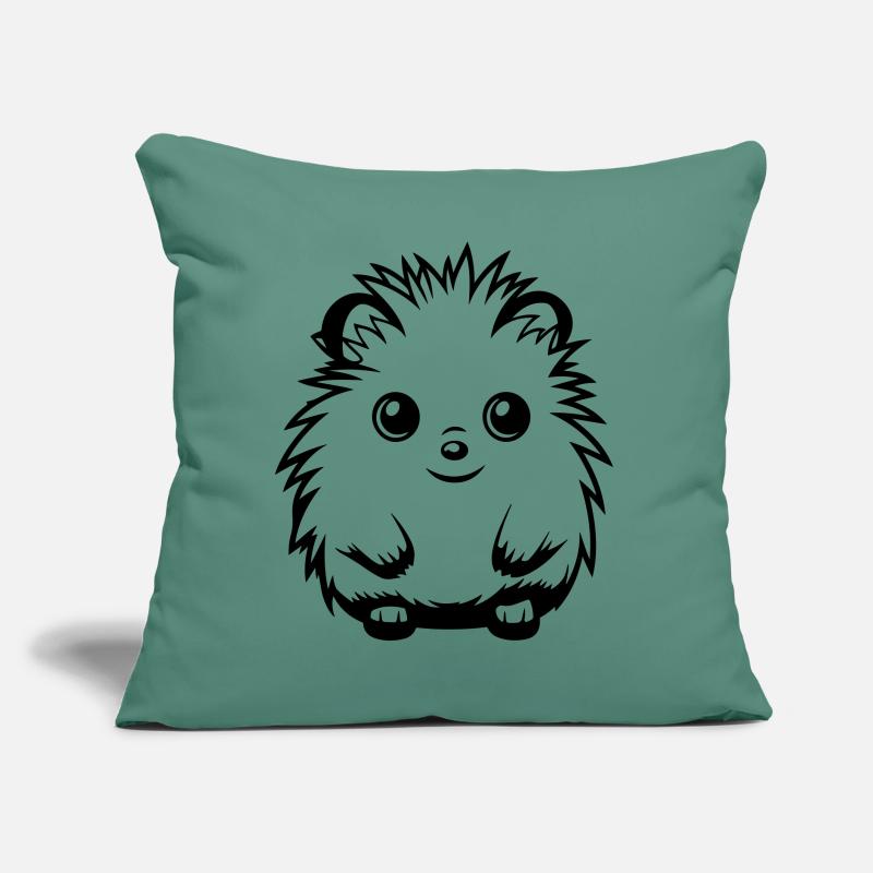 Hérisson Mignon Mignon Bébé Coussin et housse de 45 x 45 cm