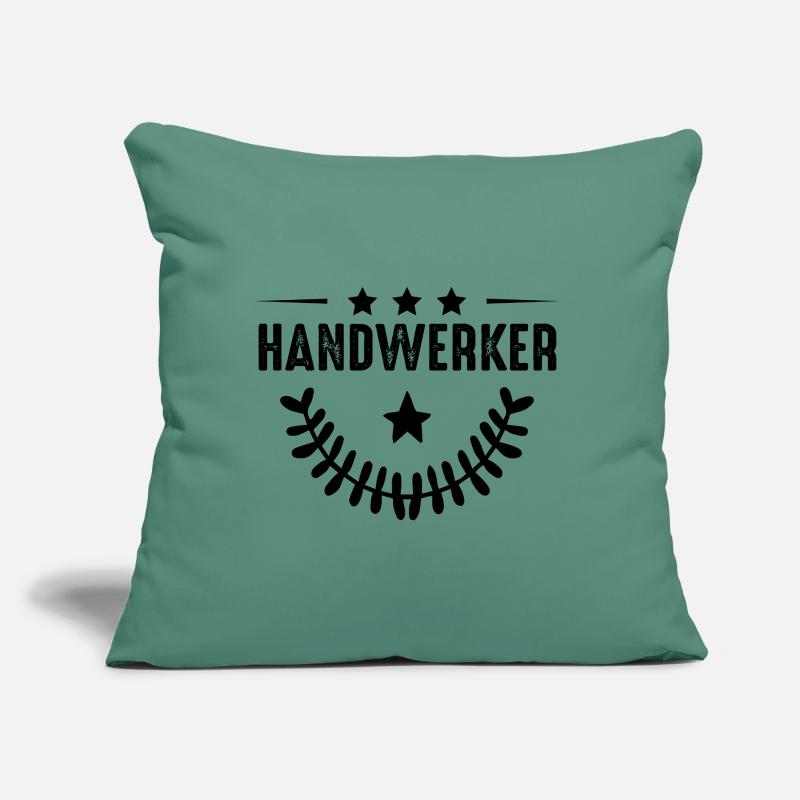 Handwerker Beruf Sofakissen mit Füllung 45 x 45 cm