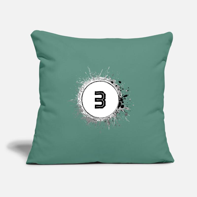 3 Nombre d’objets blob Coussin et housse de 45 x 45 cm