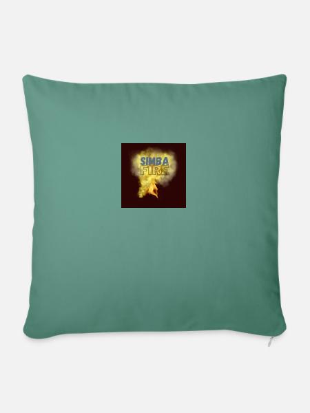 Simba-Logo - Sofakissen mit Füllung 45 x 45 cm - Tanngrün