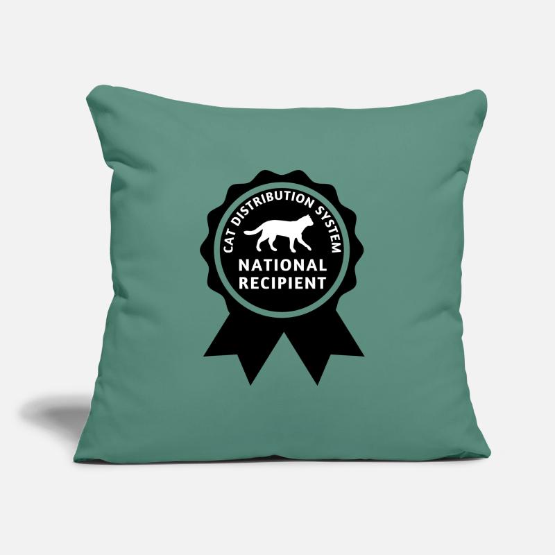 Cat Distribution System Rosette Sofa pillow with filling 45cm x 45cm