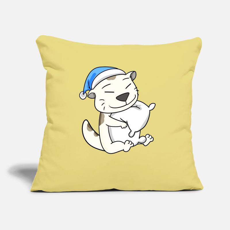 Chat race devon rex Coussin et housse de 45 x 45 cm
