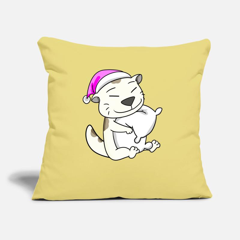 Chat race devon rex Coussin et housse de 45 x 45 cm