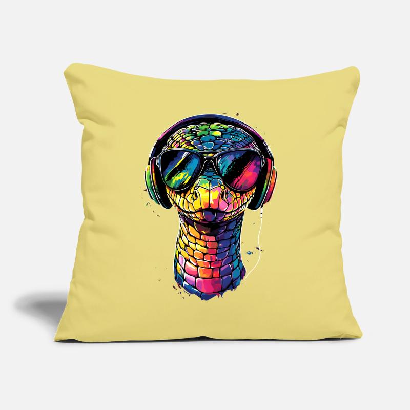 snake, python, cobra, rattlesnake, snakes Sofa pillow with filling 45cm x 45cm