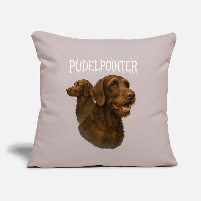 Caniche Pointer Coussin et housse de 45 x 45 cm