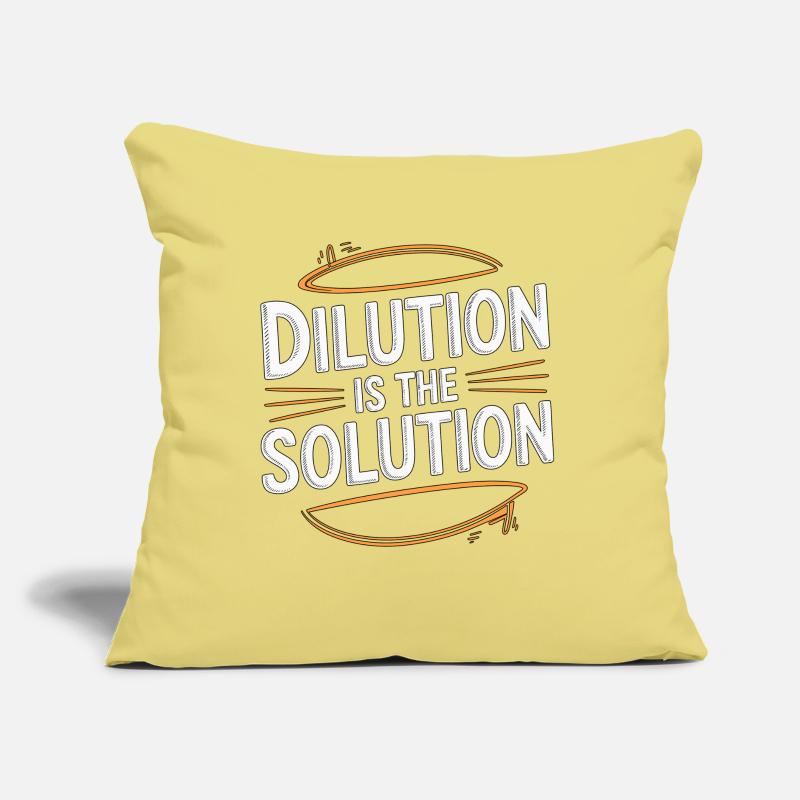 La dilution est la solution : la phlébotomie Coussin et housse de 45 x 45 cm