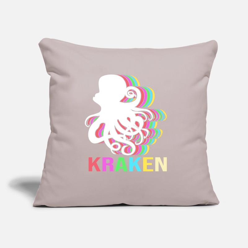 Octopus Octopus Octopus Octopus Octopus Sofa pillow with filling 45cm x 45cm