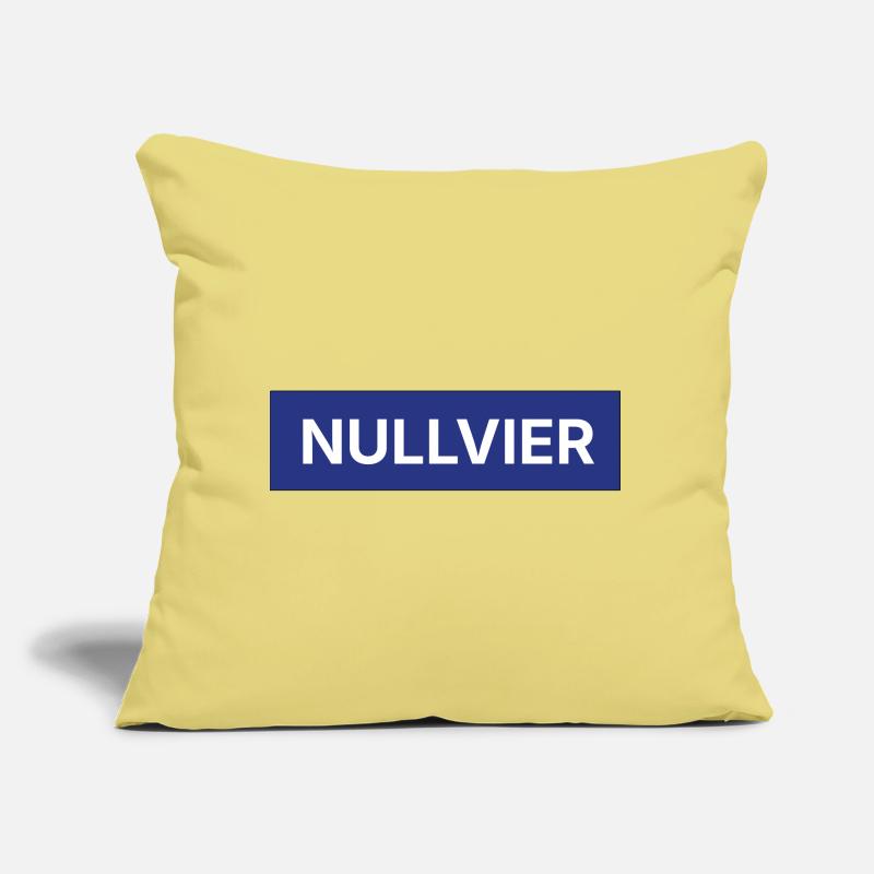 Nullvier Boxlogo Sofakissen mit Füllung 45 x 45 cm