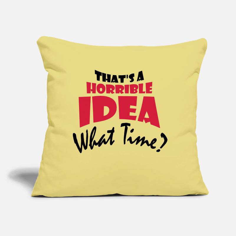 C’est une idée horrible Coussin et housse de 45 x 45 cm