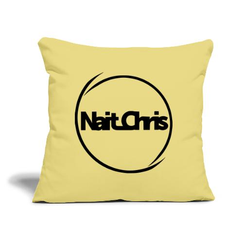 Nait_Chris Fan Circle Logo - Sofakissen mit Füllung 45 x 45 cm