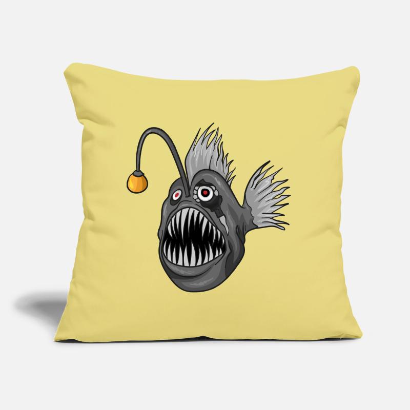 Creepy devilfish Sofa pillow with filling 45cm x 45cm