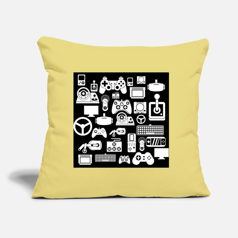 Gaming pattern Sofa pillow with filling 45cm x 45cm