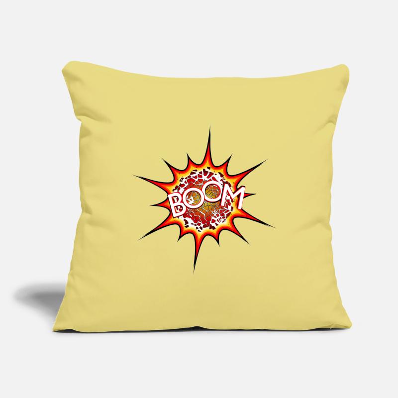 Explosion, bomb, explosion, bomb # Sofa pillow with filling 45cm x 45cm