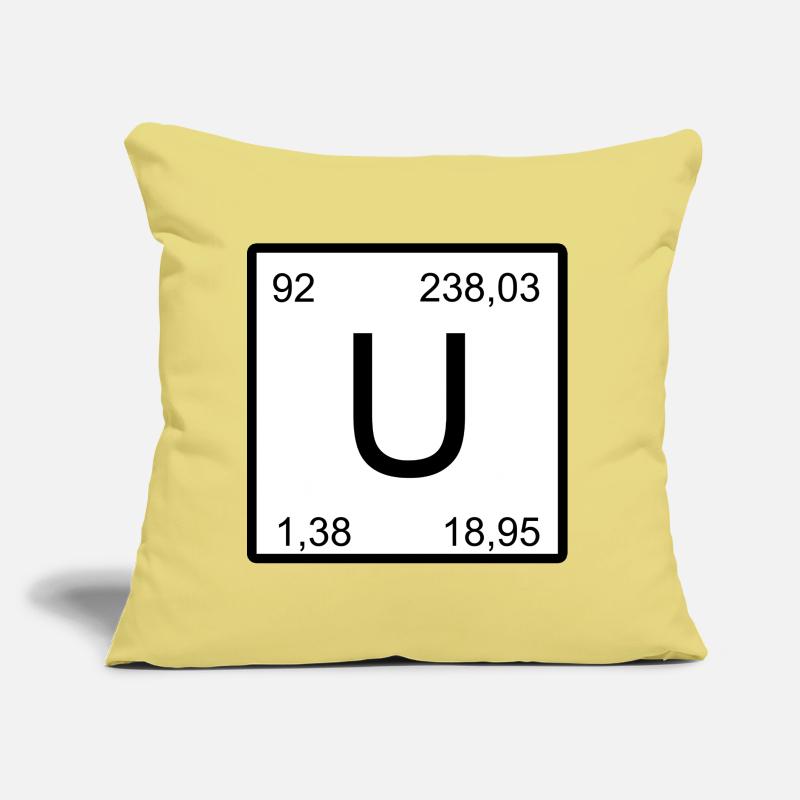 Uranium U Element Square Graphic Sofa pillow with filling 45cm x 45cm