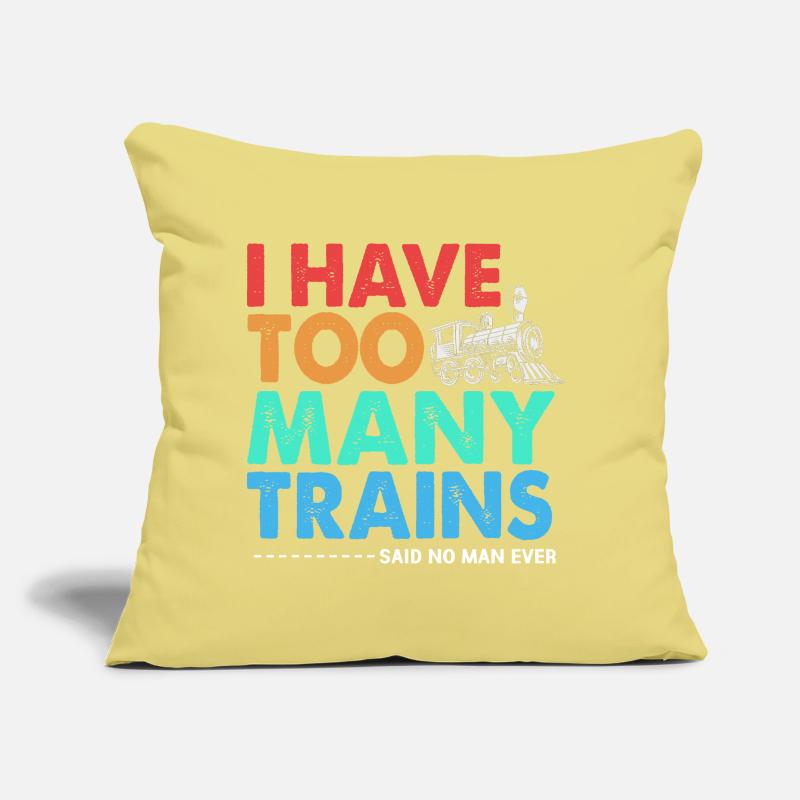Model Railway Model Making Model Maker Sofa pillow with filling 45cm x 45cm