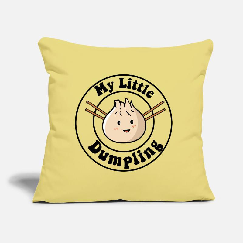 Small Dumpling Dim Sum Sofa pillow with filling 45cm x 45cm