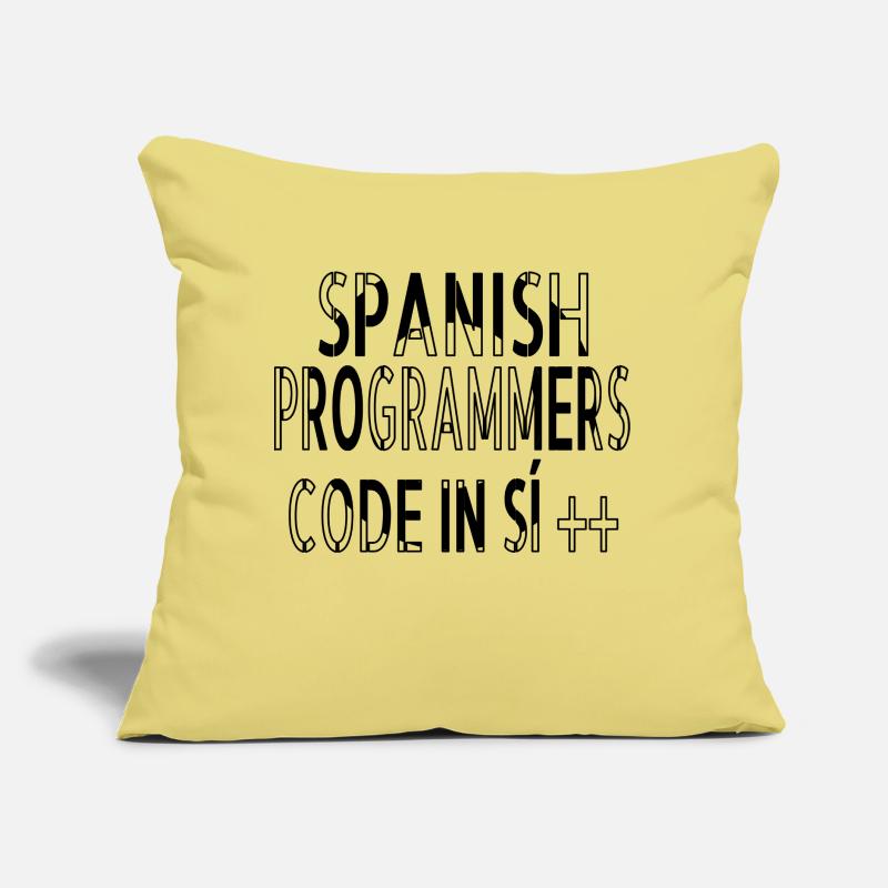 PC C Plus Plus Computer Admin Cool Sofa pillow with filling 45cm x 45cm