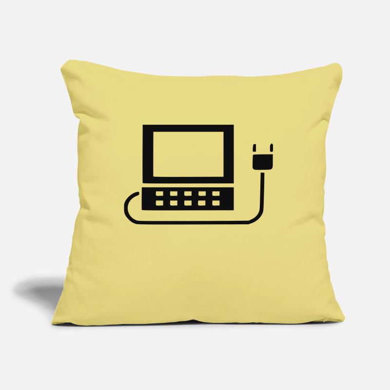 Computer, Laptop, PC Sofakissen mit Füllung 45 x 45 cm