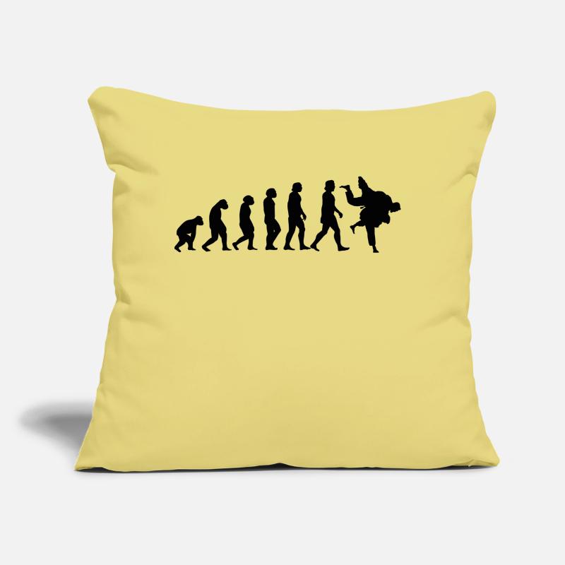 Evolution du judo Coussin et housse de 45 x 45 cm
